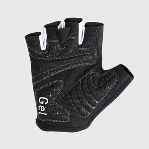 Fdx Unisex Black & Navy Blue Short Finger 3D Gel Padded Cycling Gloves for Summer MTB Road Bike fingerless, anti slip & Breathable - Vega