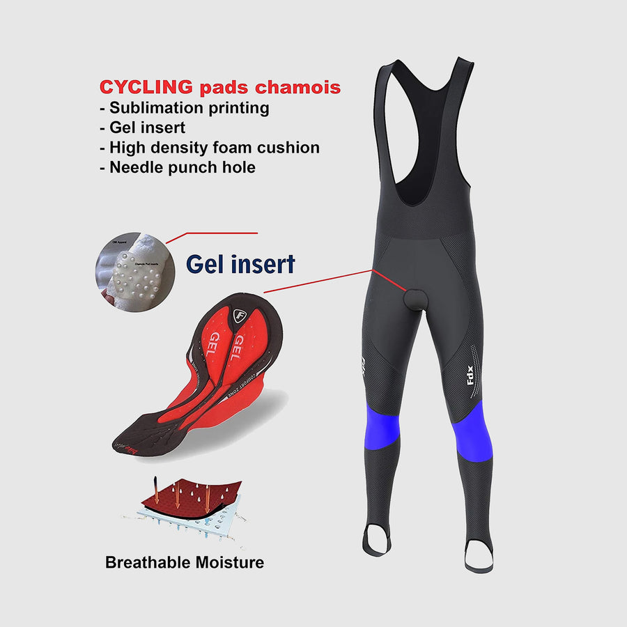 Thermodream Men's Bib Tights Blue