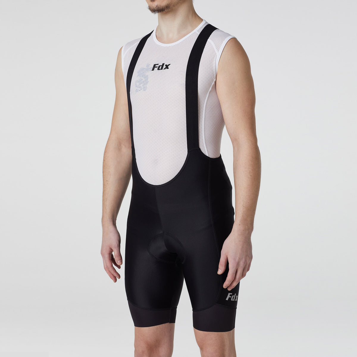 Fdx Mens Yellow & Grey Short Sleeve Cycling Jersey & Gel Padded Bib Shorts Best Summer Road Bike Wear Light Weight, Hi-viz Reflectors & Pockets - Duo