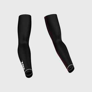 Fdx Black Cycling Arm Warmer Lightweight Cold Weather Elbow Compression Arm Sleeve Sun Protective Cool Unisex Cycling Gear UK