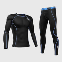Blitz Men's Compression Set Blue