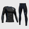 Thermolinx Men's Compression Set Blue