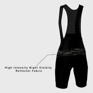 FDX Black Women's Best Breathable, Reflective Details 3D Cushion Padding Lightweight Secure Pockets Mesh back