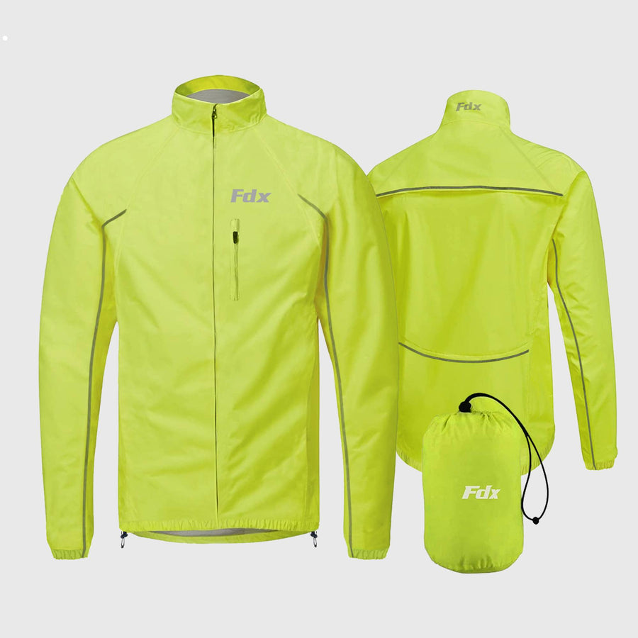 Defray Men's Waterproof Jacket Yellow