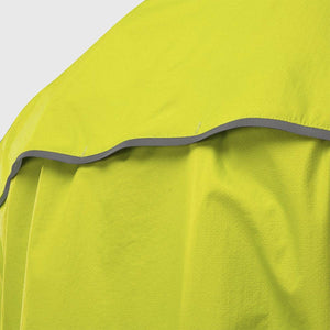 Fdx Men's Softshell Cycling Jacket Yellow for Winter Thermal Casual Clothing Lightweight, Shaverproof, Packable ,Windproof, Waterproof & Pockets - Defray