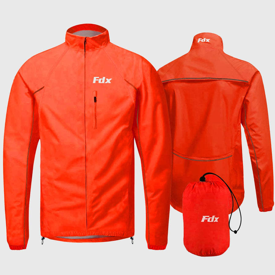 Defray Men's Waterproof Jacket Red