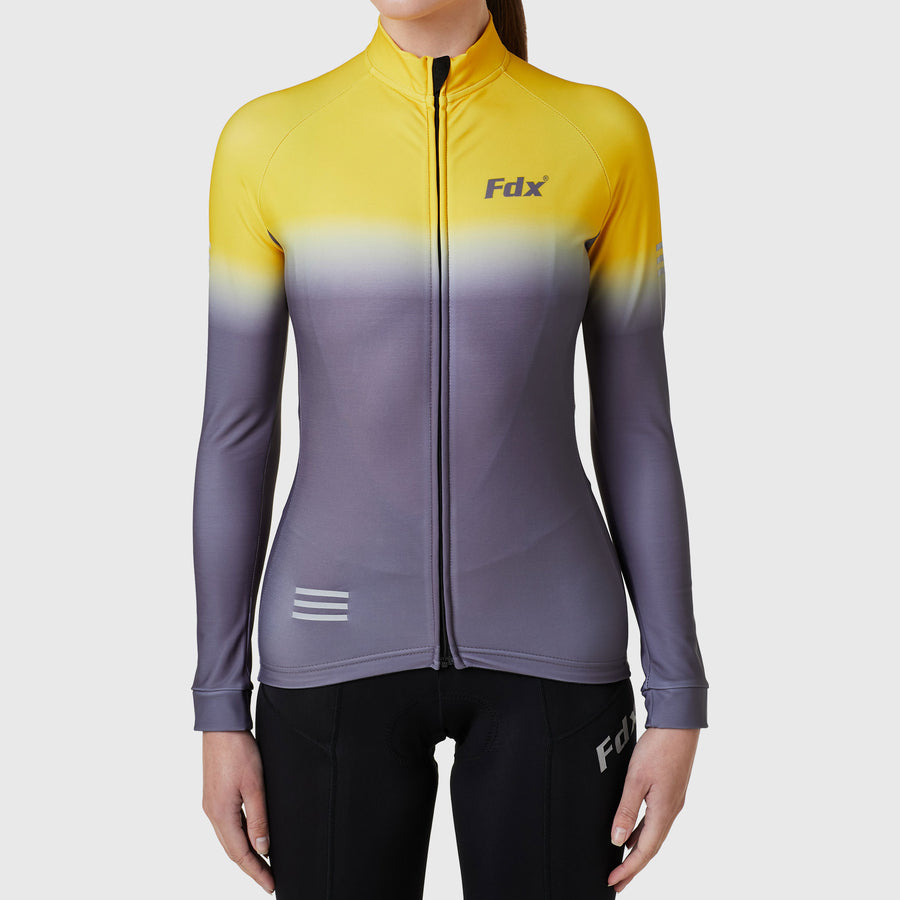Duo Women's Jersey Yellow / Grey