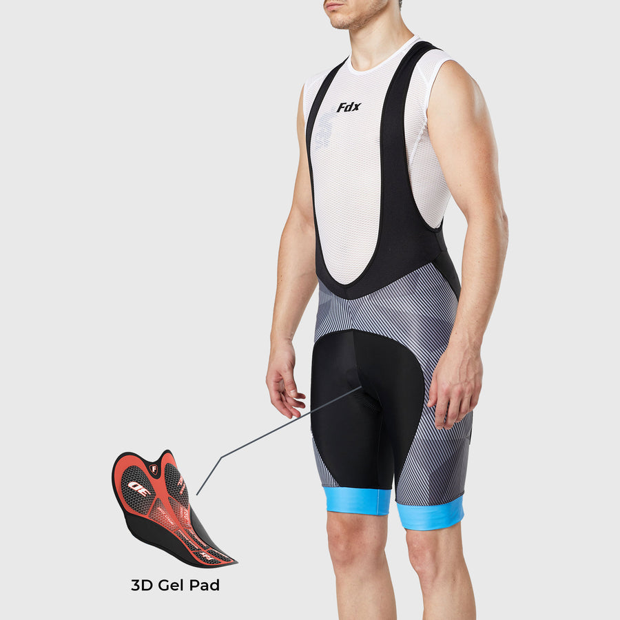 Splinter Men's Bib Shorts Blue