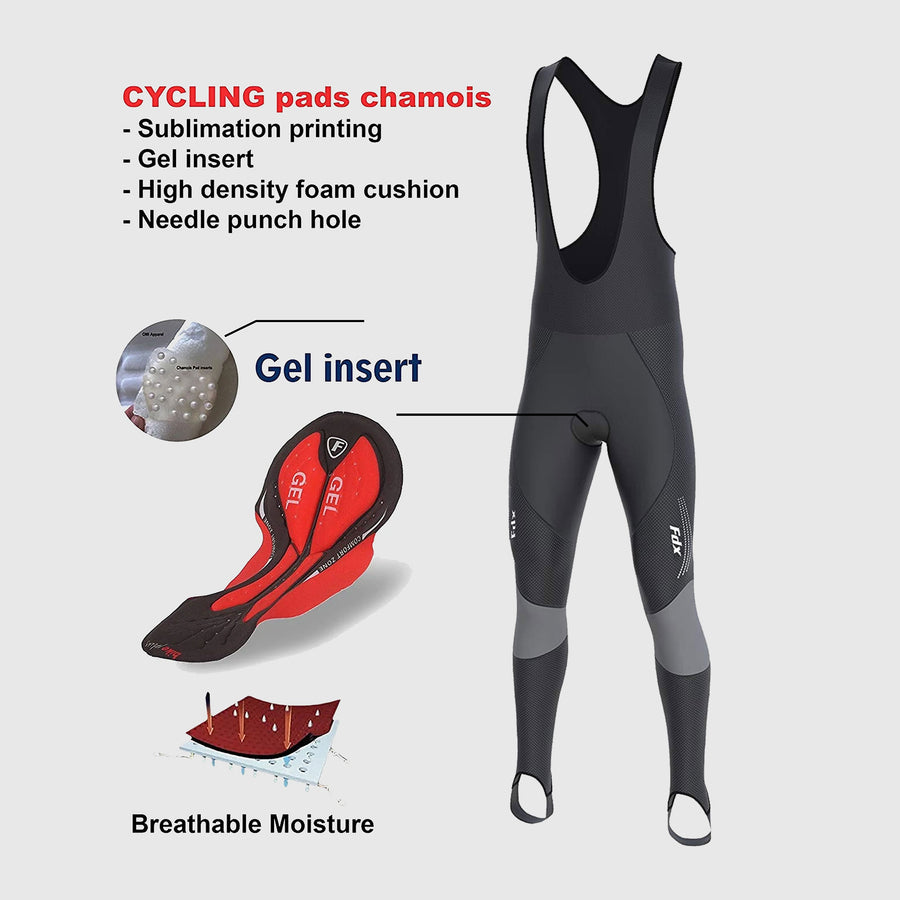 Thermodream Men's Bib Tights Red