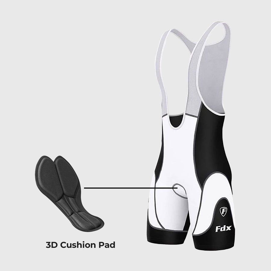 Windrift Men's Bib Shorts White
