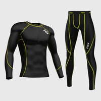 Thermolinx Men's Compression Set Yellow