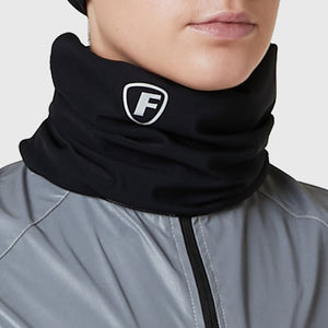 Fdx Neck Warmer Black Cycling Winter Thermal Fleece Unisex Headwear Facecover Winterproof WindStopper Buff Gaiters