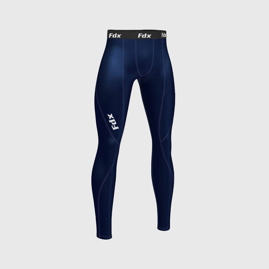 Thermolinx Men's Compression Tights Navy Blue