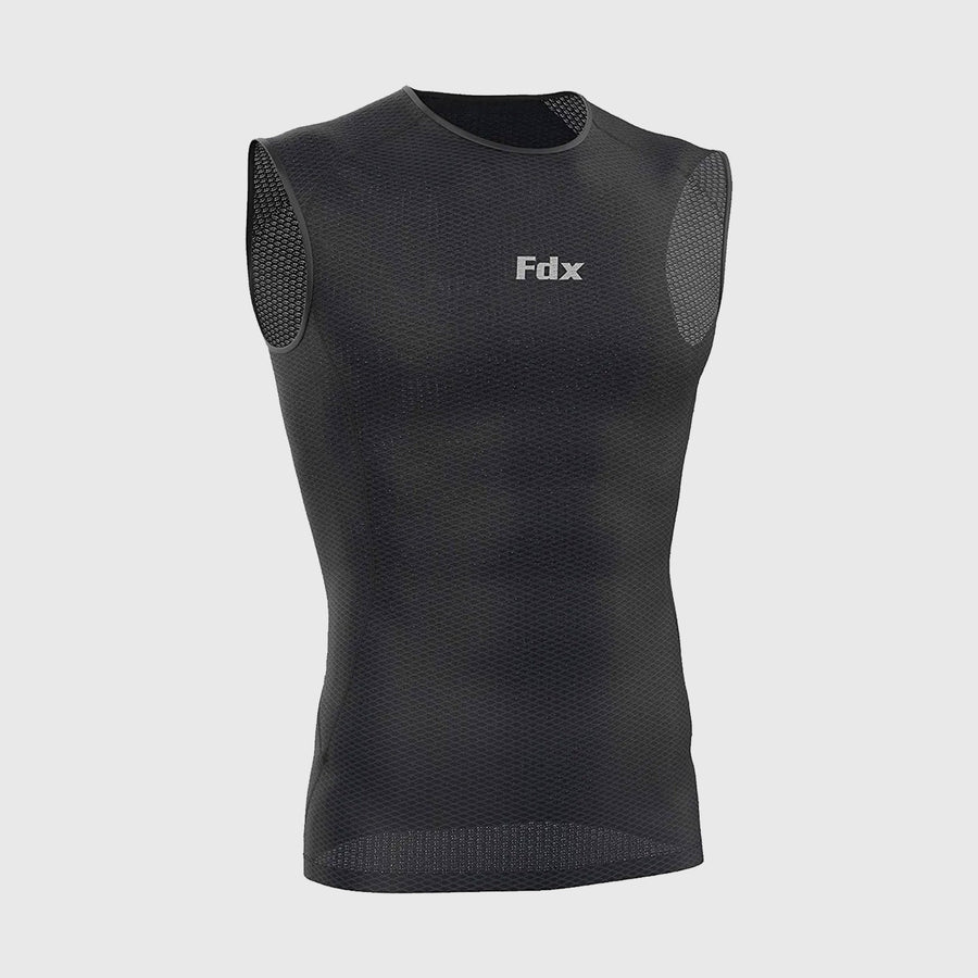 Aeroform Men's Sleeveless Mesh Top Black