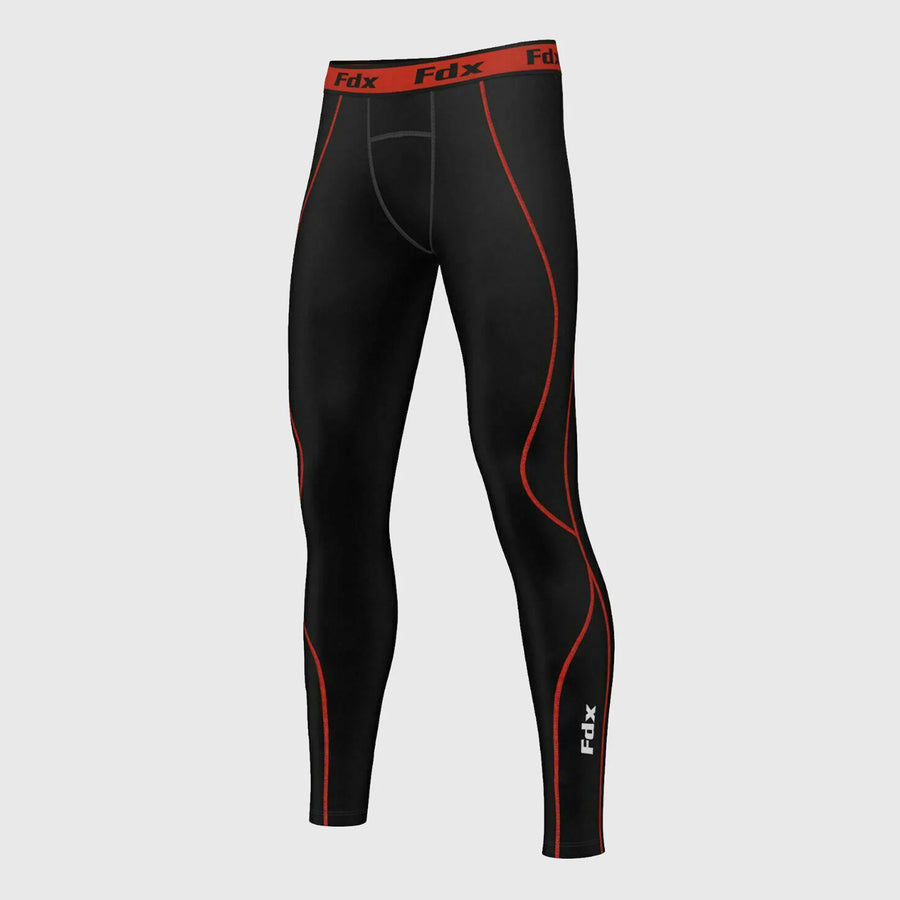 Blitz Men's Base Layer Tights Red