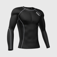 Blitz Men's Base Layer Top Grey