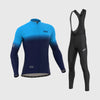 Duo Men's Cycling Set Blue / Navy Blue
