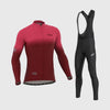 Duo Men's Cycling Set Pink / Maroon