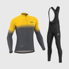 Duo Men's Cycling Set Yellow / Grey