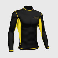 Inorex Men's Base Layer Top Yellow