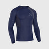 Recoil Men's Base Layer Top Navy Blue