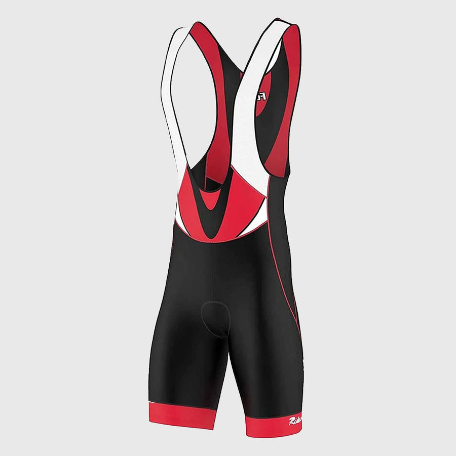 Velocity Men's Bib Shorts Red
